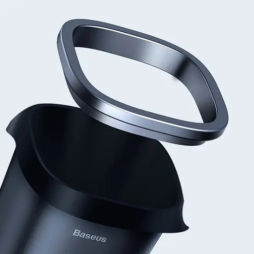 Сміттєвий бак для автомобіля Baseus Dust-free Trash Can Black (CRLJT-A01) - фото 4