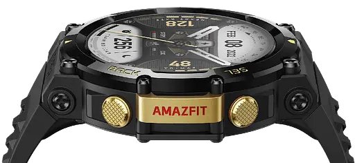 Смарт-часы защищены Amazfit T-Rex 2 Astro Black & Gold - фото 3