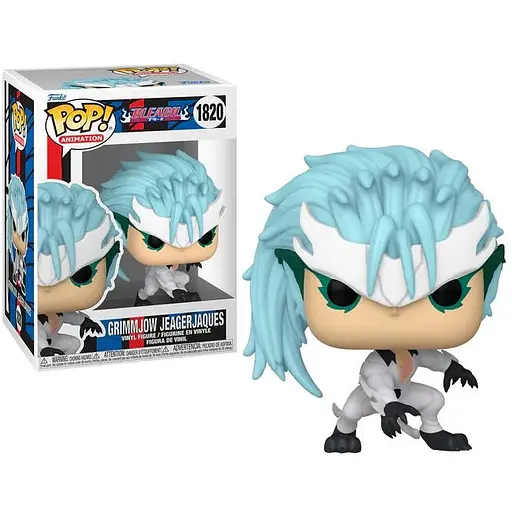 Коллекционная фигурка Funko Pop Блич Гриммджоу Bleach Grimmjow 10 см FP B G 1820