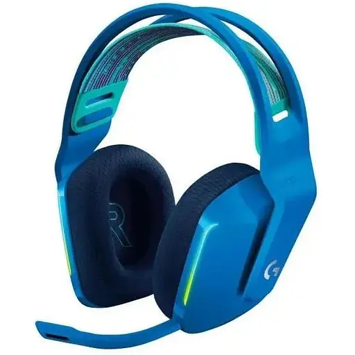 Комп'ютерна гарнітура Logitech Lightspeed Wireless RGB Gaming Headset G733 Blue (981-000943)