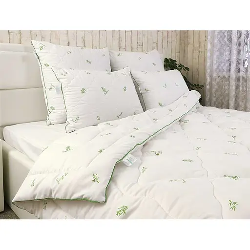 Набор Руно Bamboo Style demi одеяло 172х205 см + 2 подушки 50х70 см 172.52_Bamboo Style_demi - фото 3