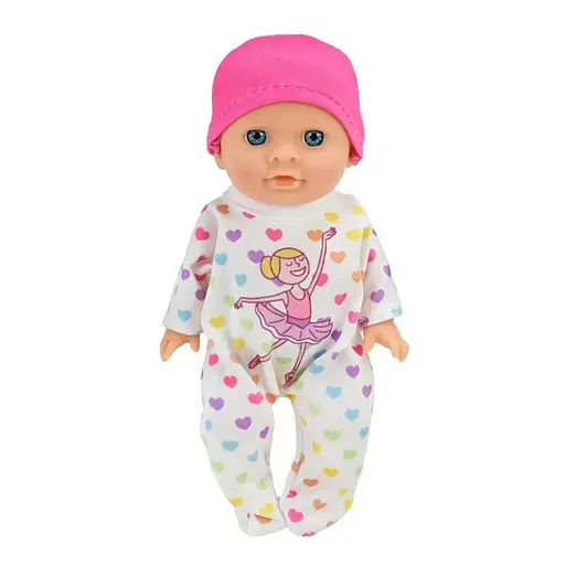 Дитяча лялька-пупс Bambi YL2517C-K з аксесуарами у наборі, 17 см - фото 1