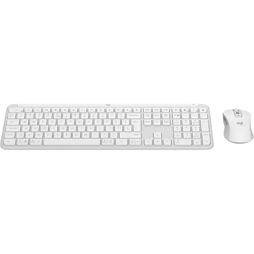 Комплект (клавіатура + миша) Logitech Signature Slim MK950 Off-White UA (920-012491) [122955] - фото 3