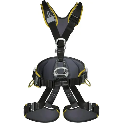 Страховочная система Singing Rock Expert 3D Speed S Черный/Желтый (1033-SR W0079DR02)