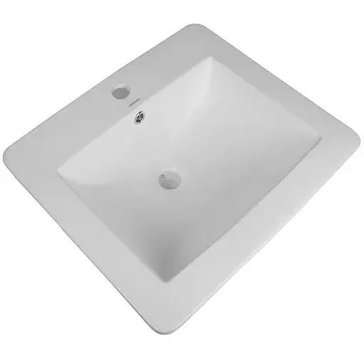 Умивальник Newarc Slim 53x46 білий 121053W, Білий - фото 1