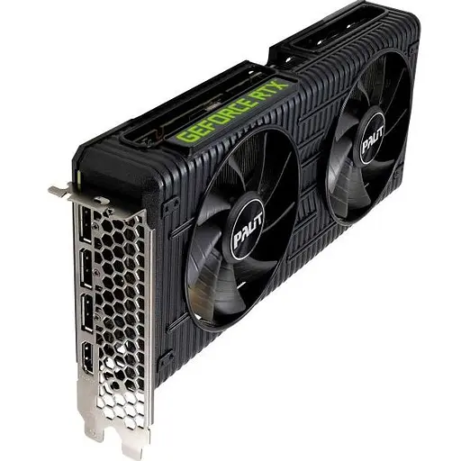 Видеокарта Palit GeForce RTX 3050 Dual NE63050019P1-190AD (79038) - фото 2