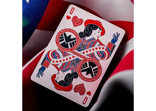 Карти гральні United States Playing Card Company Theory11 Captain America - фото 7