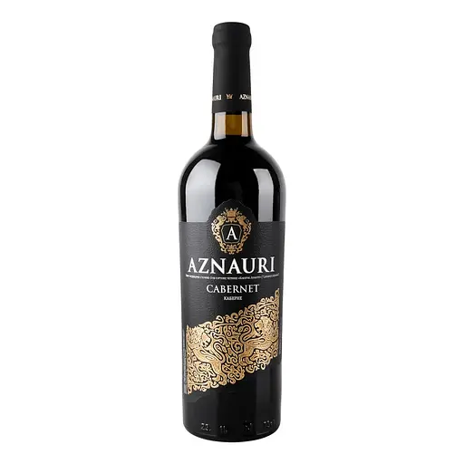 Вино Aznauri Cabernet сухое красное 9.5-14% 0.75л