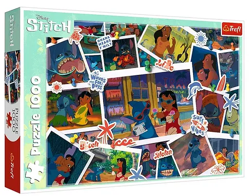 Пазл Ліло і Стітч: солодкі спогади - 1000 елементів Trefl 10882