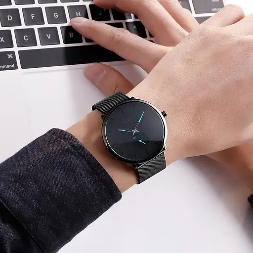 Наручний годинник чоловічий 9185BU Blue Skmei acs0029875 - фото 3