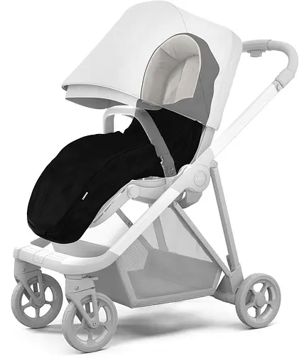 Теплий конверт-накидка Thule Stroller Footmuff Black (TH 11200320) - фото 2