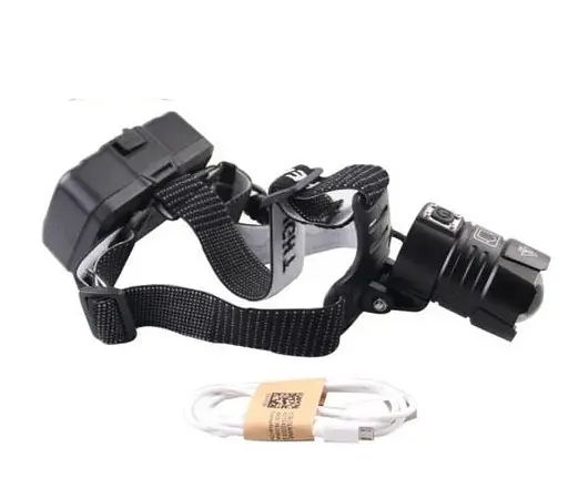 Налобний ліхтар T6004 світлодіод XHP70 - фото 7