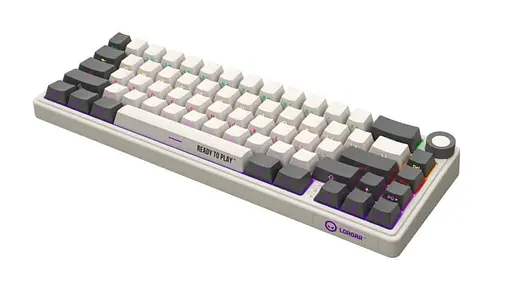 Клавіатура Lorgar KBP70MW Pro Wireless 65% Compact Beige EN/UA (LRG-KBP70MW-RT-US) - фото 3