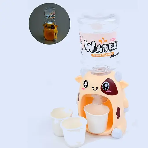 Дитячий кулер для води Коровка, підсвічування, звук, 21 см, 55556 (В асортименті) - фото 2