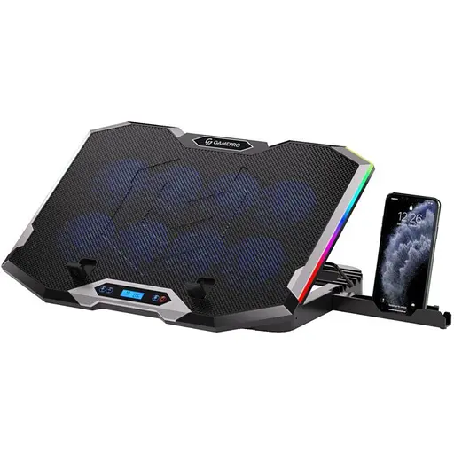 Охлаждающая подставка для ноутбука до 21 дюймов GamePro GPCP-870 8xfans - фото 2