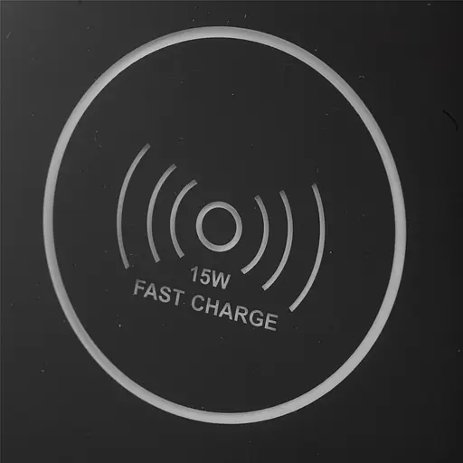 Беспроводная зарядная станция TheGeneral Powerplant 15W черная (40050119-01) - фото 5