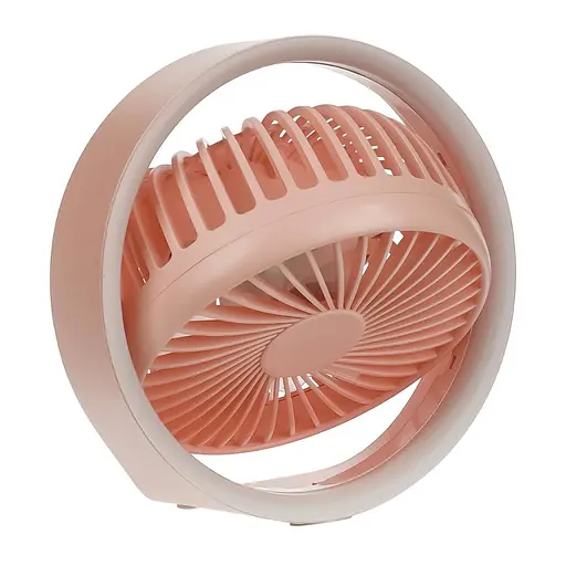Вентилятор настольный беспроводной GXQC N601 розовый - фото 6
