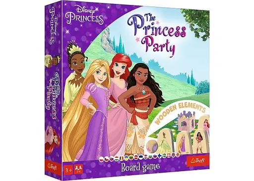 Настольная игра Trefl Вечеринка для принцесс. Дисней: Принцессы (The Princess Party. Disney: Princess) (02434)