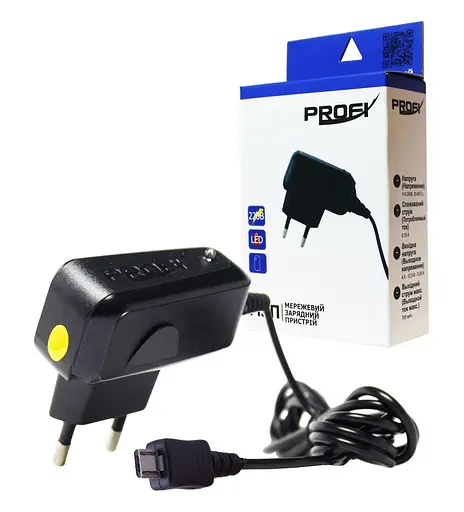 Надійний зарядний пристрій Profi microUSB мікроЮСБ - фото 2