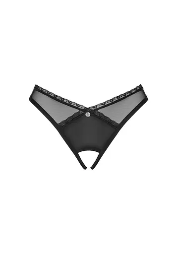 Трусики-стринги Obsessive Latinesa M/L черный - фото 7