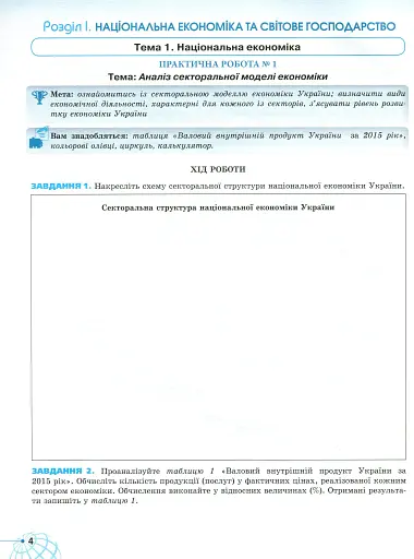 Географія 9 клас. Робочий зошит для практичних та контрольних робіт - фото 2