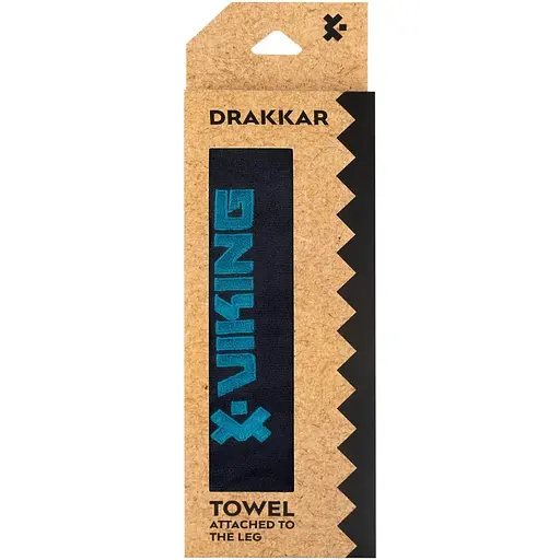 Рушник Viking Fishing Drakkar One size 20х25 см Black - фото 4