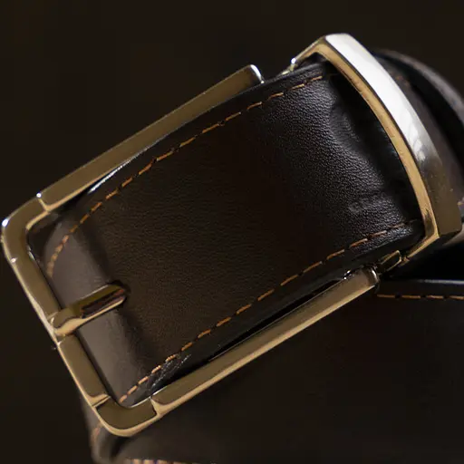 Ремінь шкіряний Grande Pelle чоловічий 3,4х120 см acs0014944 - фото 6