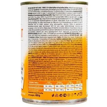 Вологий корм Brit Care Pate&Meat для собак з індичкою 400 г - фото 3