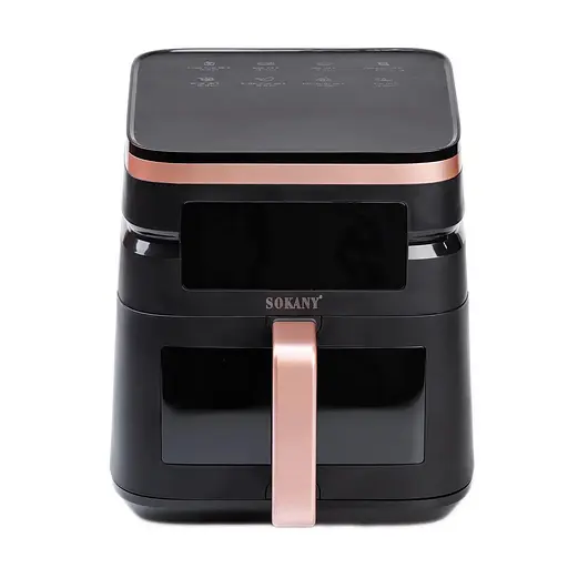 Аэрофритюрница безмасляная Sokany SK-10033 7 л электрическая с сенсорным управлением 1800 Вт - фото 5