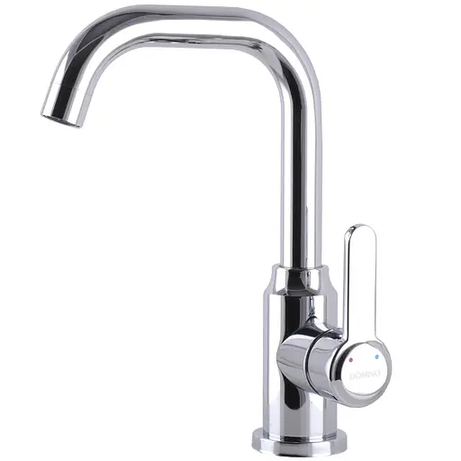 Смеситель для умывальника Domino Ellipse DCC-101L 000025130 Хром - фото 5