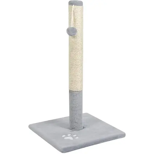 Когтеточка Природа ДО1 столбик для кошек серый 36х36х67 см [CD]