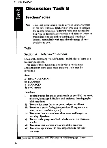 Tasks for Language Teachers. A Resource Book for Training and Development - фото 8