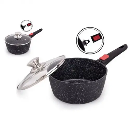 Ковш с крышкой Edenberg EB-17000 20 см 2,5 л