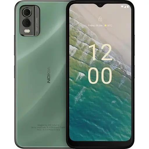 Смартфон Nokia C32 4/64Gb Autumn Green (TA-1534) UA UCRF 2 SIM