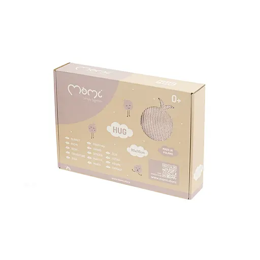 Плед дитячий літній MoMi Hug Pink (AKCE00058) - фото 7