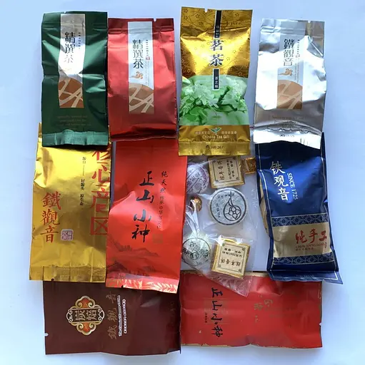 Подарунковий набір пресованих пуерів і білого чаю 16 шт - фото 2