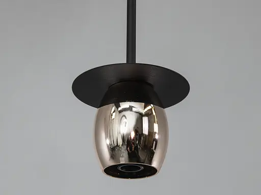 Світлодіодна люстра підвісна золота 8 Вт 4100K - фото 1