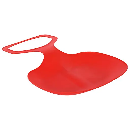 Детская ледянка MS 1714, з морозостойкого пластика, красная