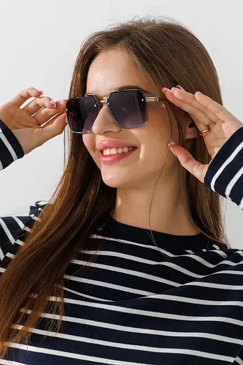 Окуляри унісекс 35019 Чорний - фото 1