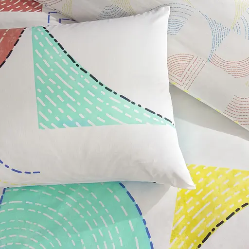 Постільна білизна Luvina Turqoise Ранфорс / простирадло на резинці Tac pbe0051615 - фото 2