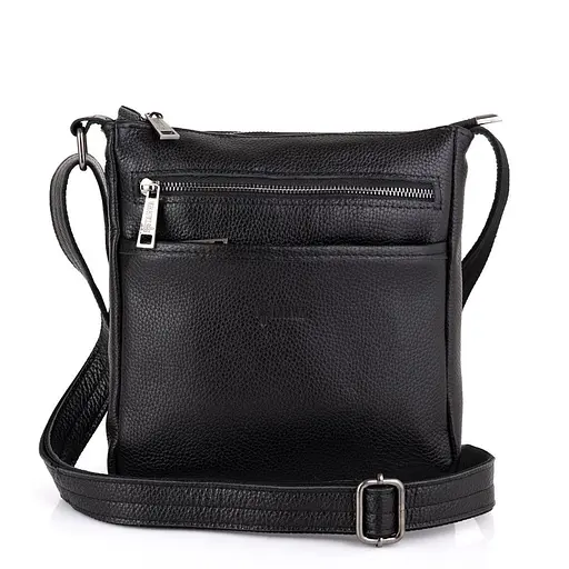 Чоловіча шкіряна сумка-месенджер TARWA 22х25.5х3.5 см sum0025410 - фото 3