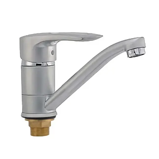 Смеситель для умывальника Haiba Hansberg 555 HB0214 Satin - фото 1