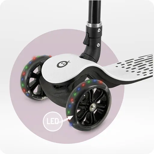 Трехколесный самокат MoMi San Grey (HULA00015) - фото 7