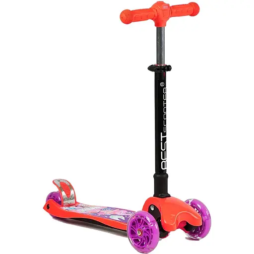 Самокат Best Scooter 24х55 см Різнобарвний 000248265