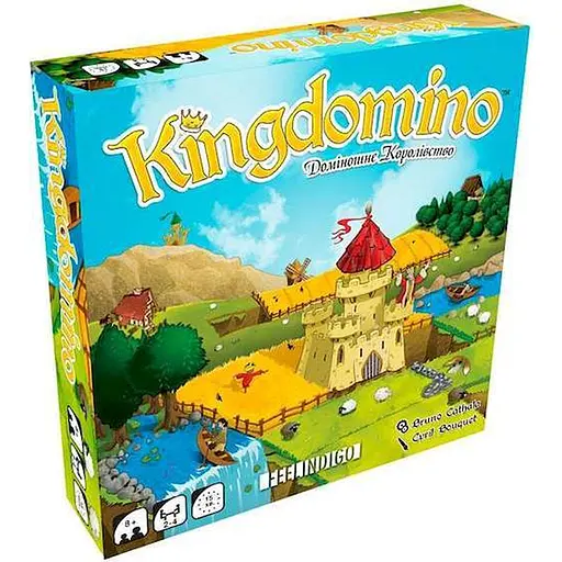 Настольная игра Feelindigo Kingdomino. Лоскутное королевство (укр.) (FI17009) - фото 1