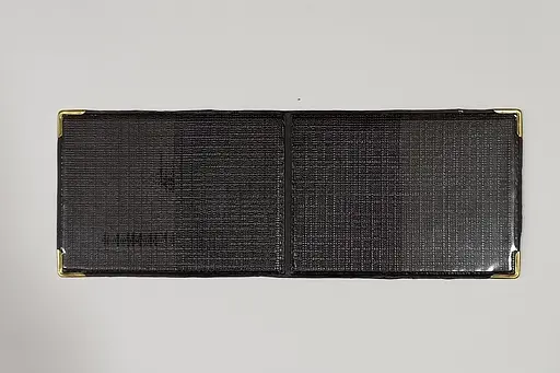 Обложка кожзам на удостоверение узкое 00617, тиснение золотом МИКС - фото 1