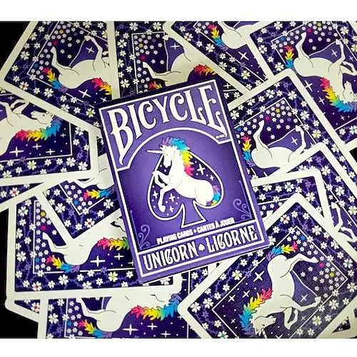 Карты игральные United States Playing Card Company Bicycle Unicorn (02375) - фото 3