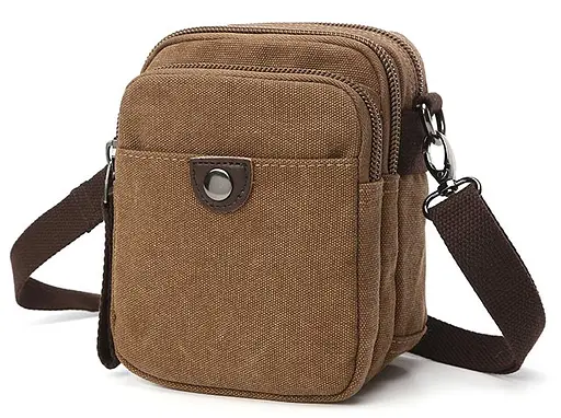 Барсетка мужская Vintage 17х13х6 см acs0016107 - фото 5