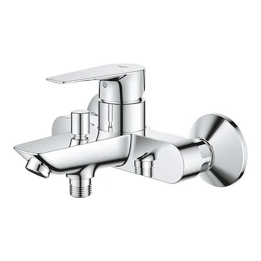 Комплект смесителей для ванной комнаты и кухни Grohe QuickFix Start Edge UA202501SK, Хром - фото 9