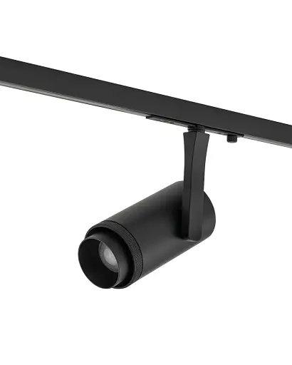 Магнитный трековый светильник Nowodvorski 11716 NANO-LVM Spot Zoom LED 1x15W 3000K 500Lm IP20 черный - фото 5